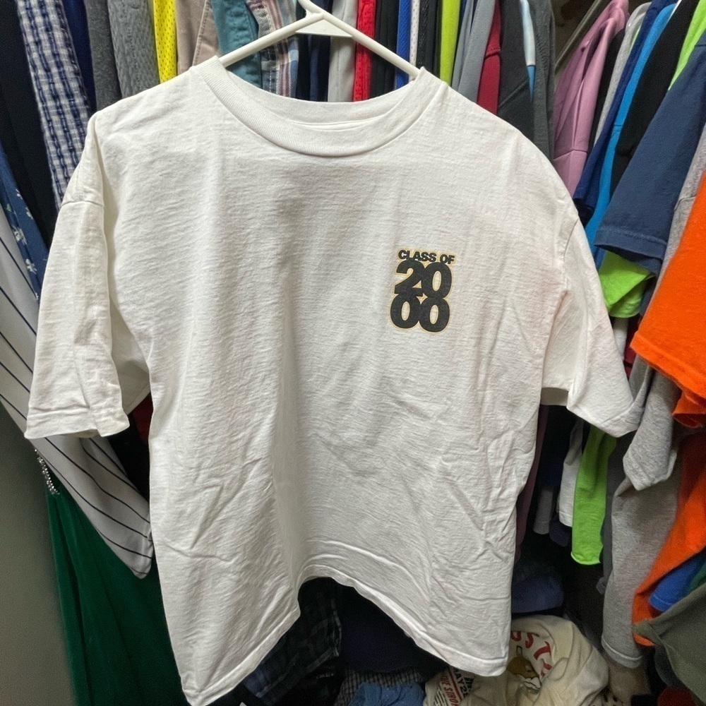 Vintage class of 2000 big Aussie T heavyweight USA cotton USA baggy large